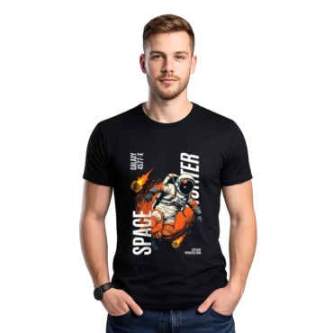 Pryntico Balck T-Shirt Model Design 2