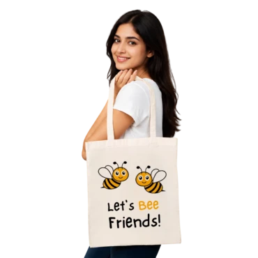 Pryntico White Tote Bag Design 111