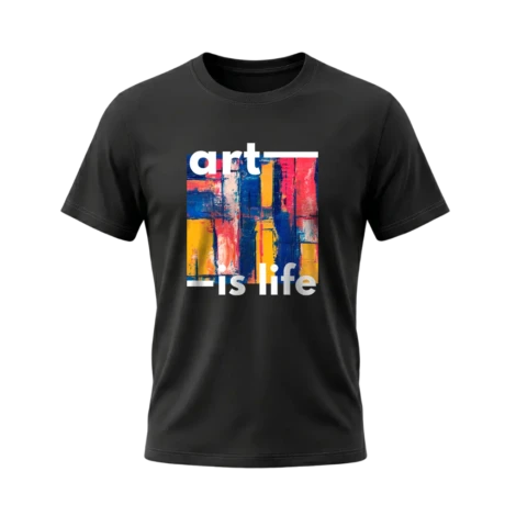 Pryntico Balck T-Shirt Design 3